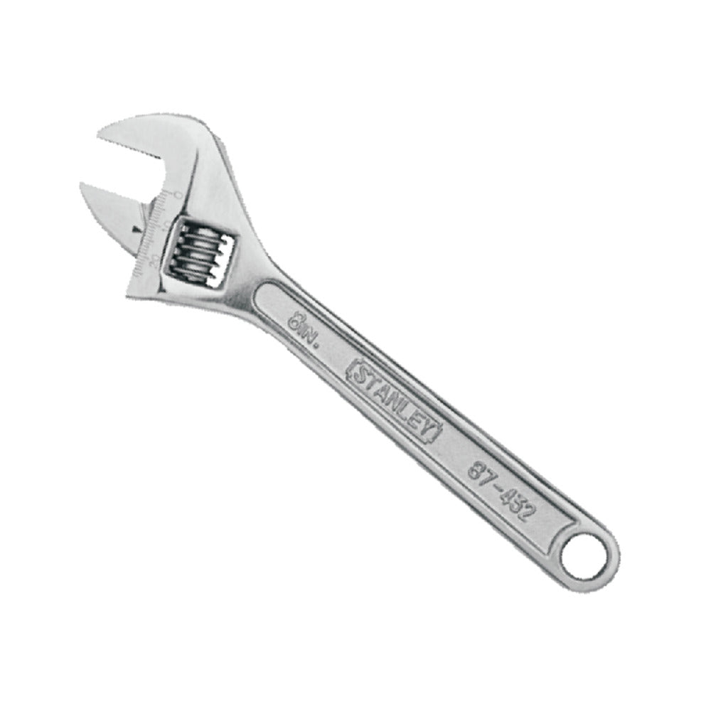 Stanley (STMT87432-8) ADJ.Spanner Chrome Plated 200MM