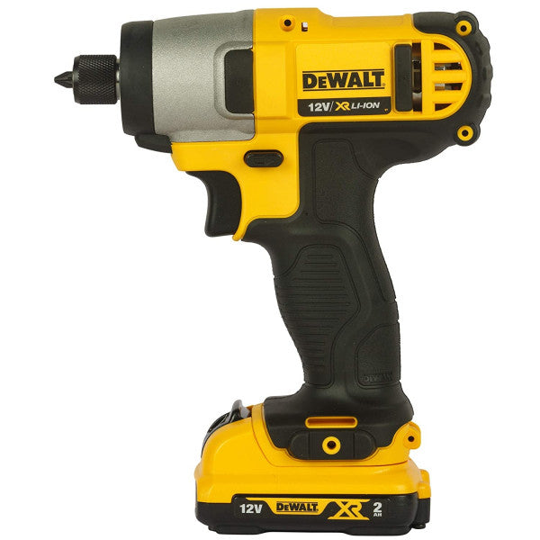 DeWalt (DCF815D2-QW) 10.8V, 2.0Ah, 6.35mm Impact Driver 10.8V