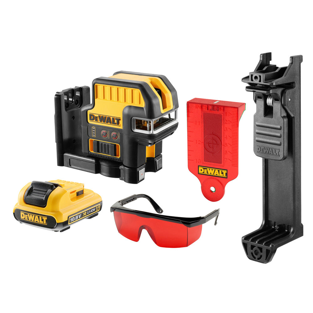 Dewalt (DCE0825D1R-QW) DW 5 PT LASER WITH CROSS BEAM - RED