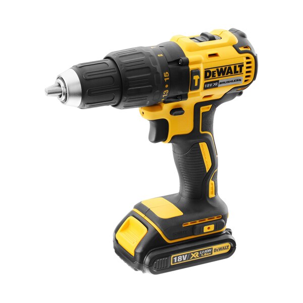 DeWalt (DCD778S2T-QW) 18V, 1.5Ah, 13mm, XR Hammer Drill Driver Tstak (Brushless)