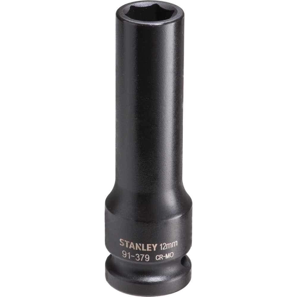 Stanley (STMT91379-8B) 1/2" IMPACT DEEP SOCKET 12MM